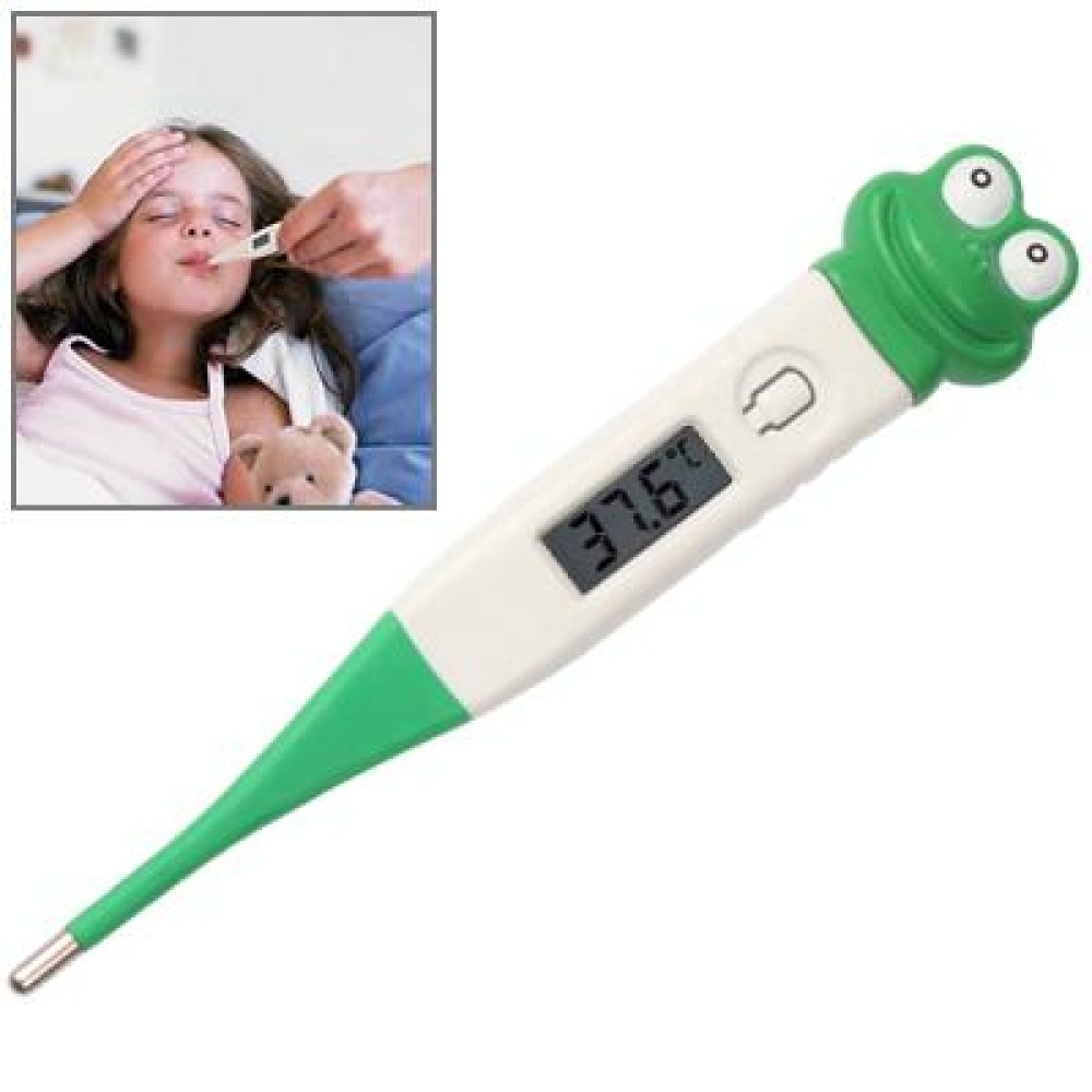 Digital Waterproof Flexible Probe LCD Display Electronic Clinical Thermometer for Baby