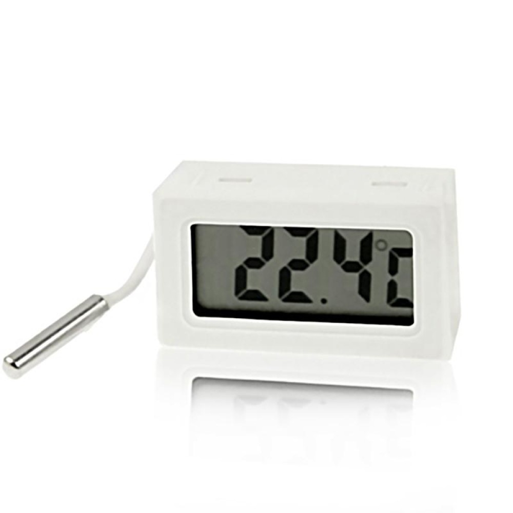 Mini LCD Indoor Digital Thermometer (Centigrade Display), White
