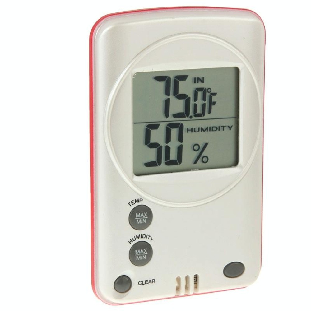 Digital LCD Indoor Outdoor Weather Humidity Hygrometer Thermometer
