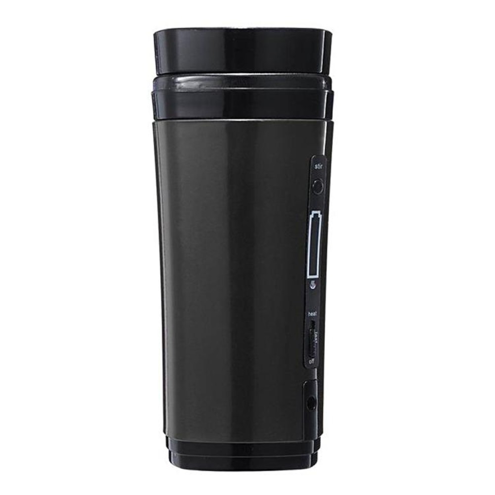 USB Rechargeable Heating Self-stirring Warm Coffee Cup(Black)