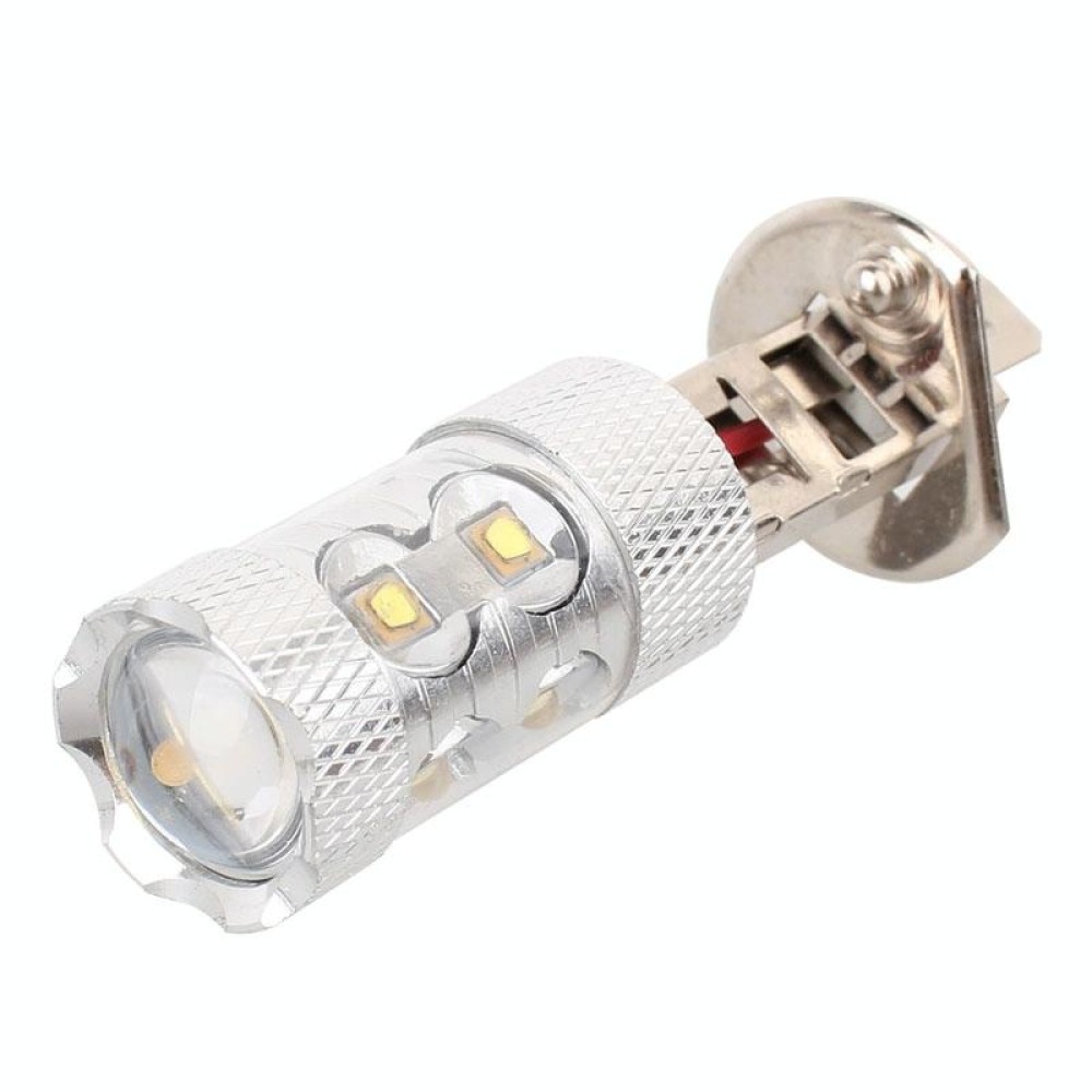 H1 50W 750LM 6500K White Light 10-3535-LEDs Car Foglight , Constant Current , DC12-24V