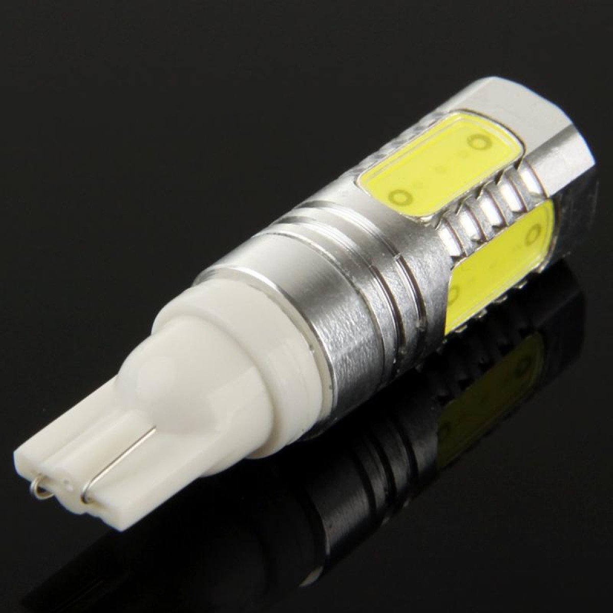 T10 5W White Light LED Light Bulb for Vehicles, DC 12V