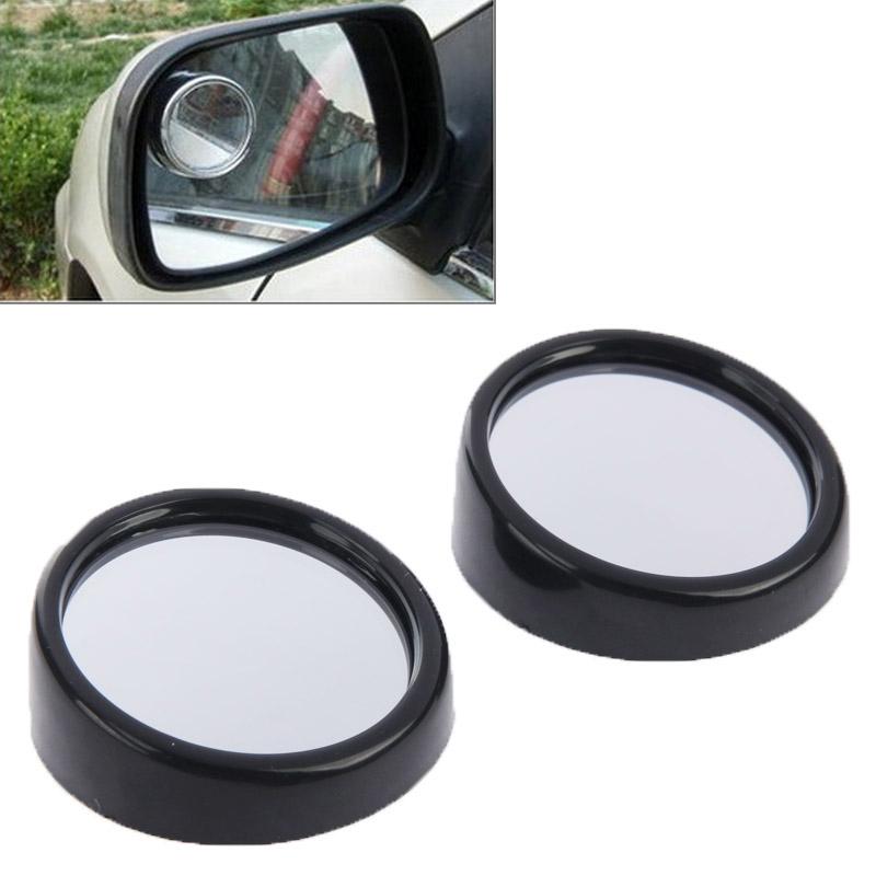 2 PCS 3R11 Car Rear View Mirror Wide Angle Mirror Side Mirror, 360 Degree Rotation Adjustable
