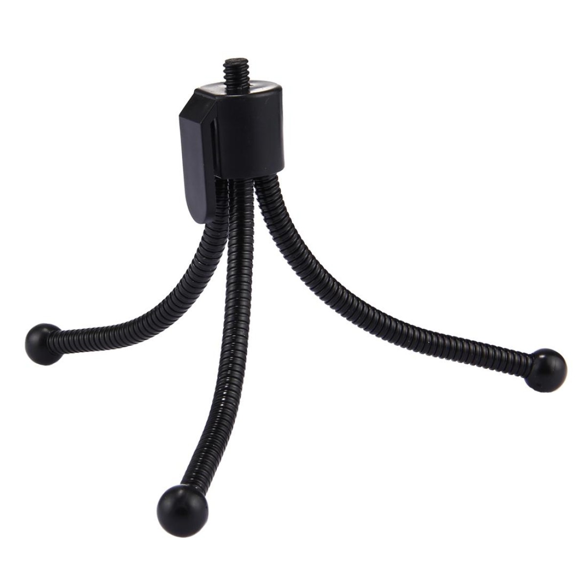 Table Portable Tripod Stand for Digital Cameras, Max Height: 120mm(Black)