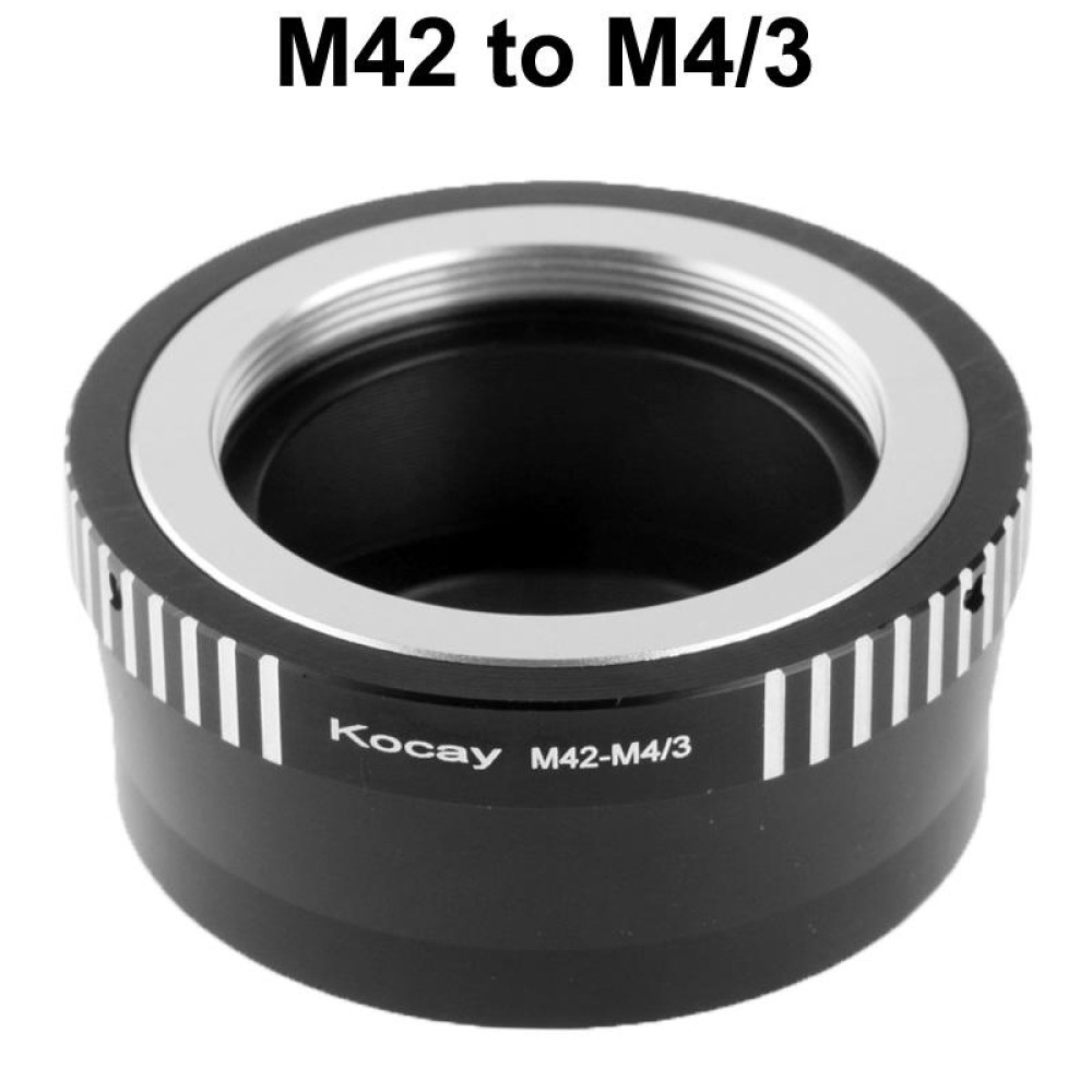 M42 Lens to M4/3 Lens Mount Stepping Ring(Black)