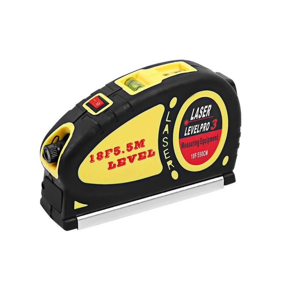 Laser Level with Tape Measure Pro (550cm), LV-05(Yellow)