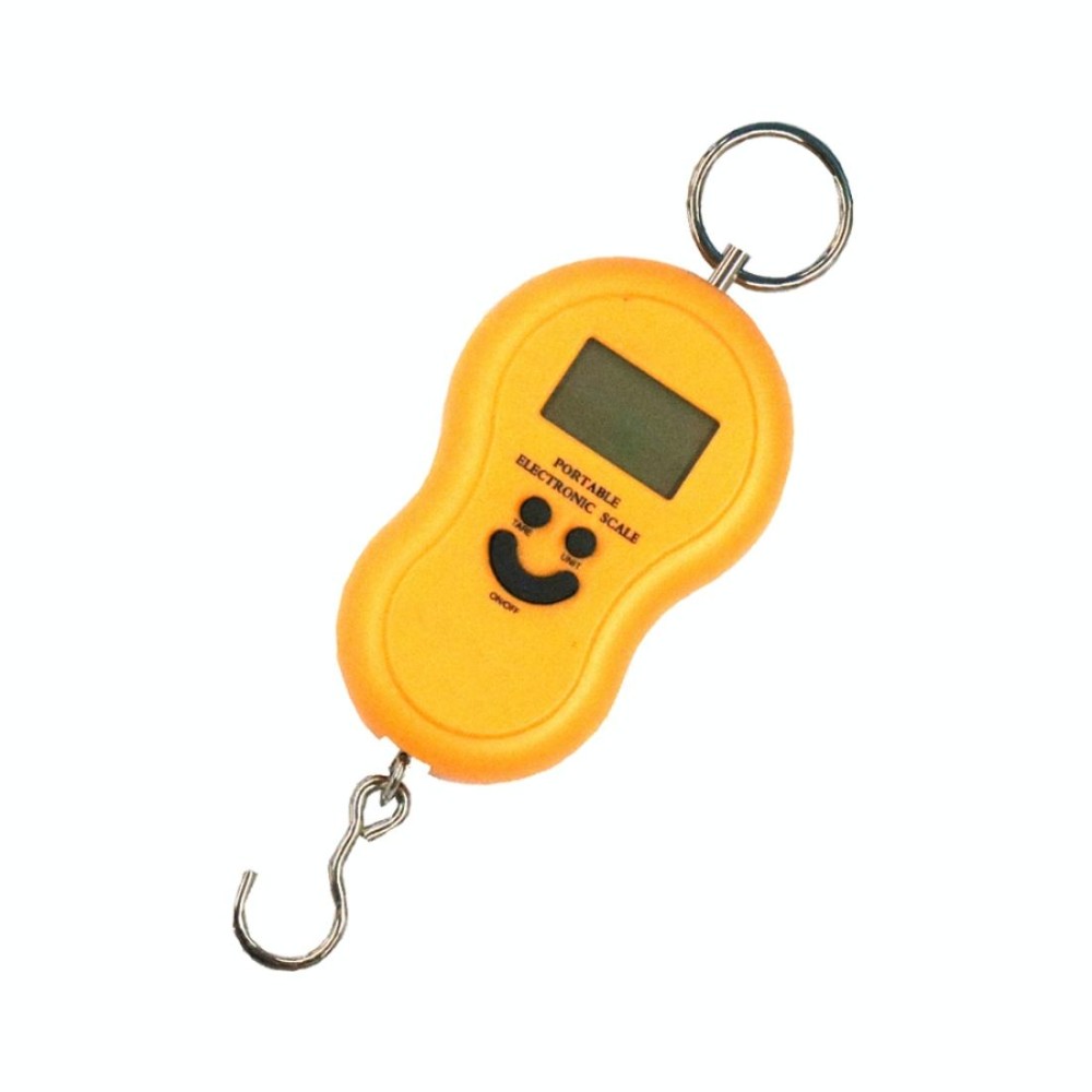MH-04 LCD Portable Electronic Handheld Hanging Digital Scale, Excluding Batteries(Yellow)