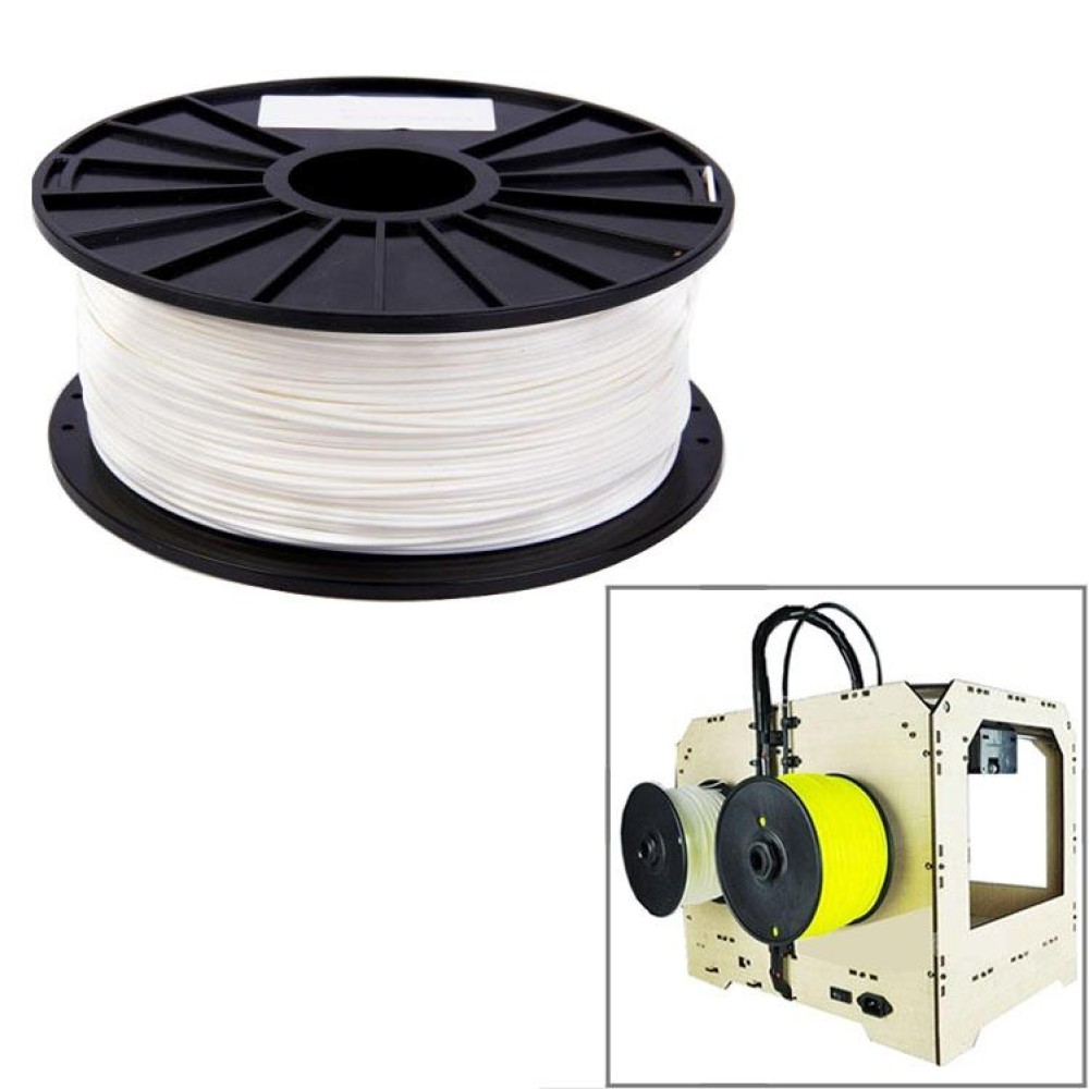 PLA 1.75 mm 3D Printer Filaments(White)