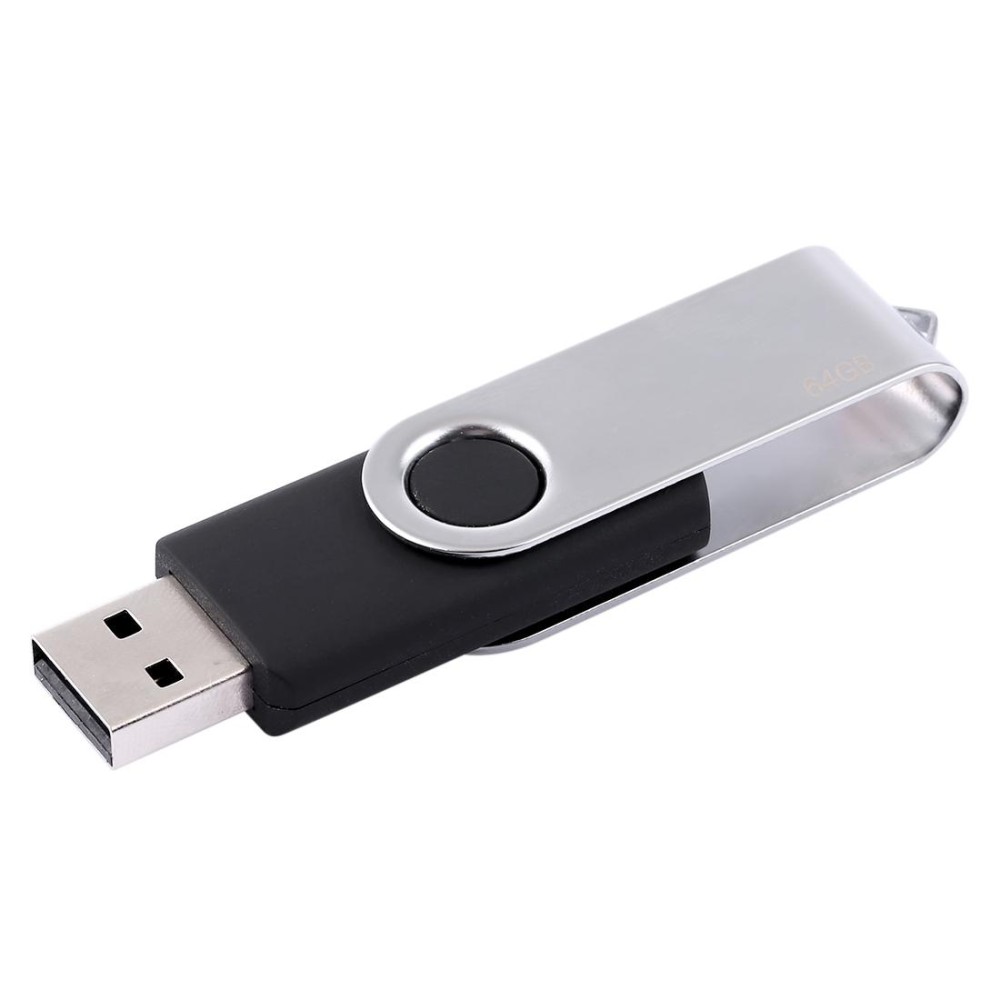 64GB Twister USB 2.0 Flash Disk(Black)