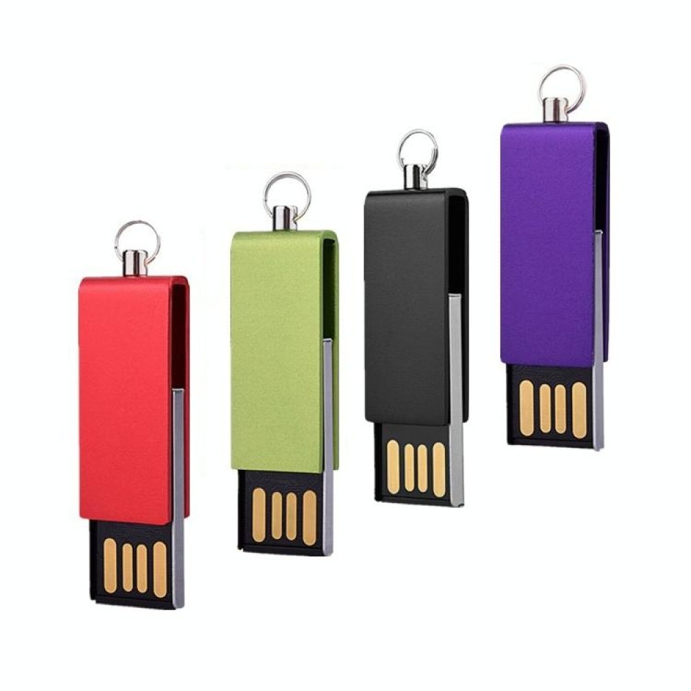 Mini Rotatable USB Flash Disk (4GB), Green