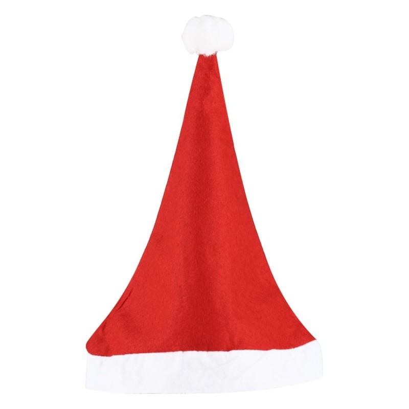 2 PCS Embroidered Christmas Party Santa Hat Non-woven Christmas Hat, Size: 36cm x 29cm