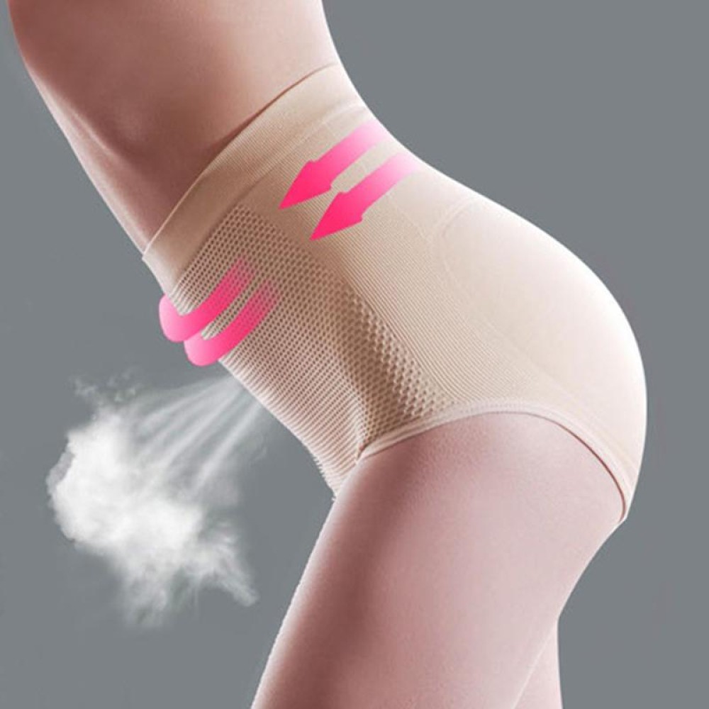 Magic Bamboo Fiber Beauty Control Hot Genie Butt Lifter Shaper Panties for Postpartum Women, Size: M/L(Flesh Color)