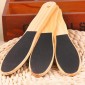 Double Sided Emery Wooden Board Foot Massager Random Color Delivery