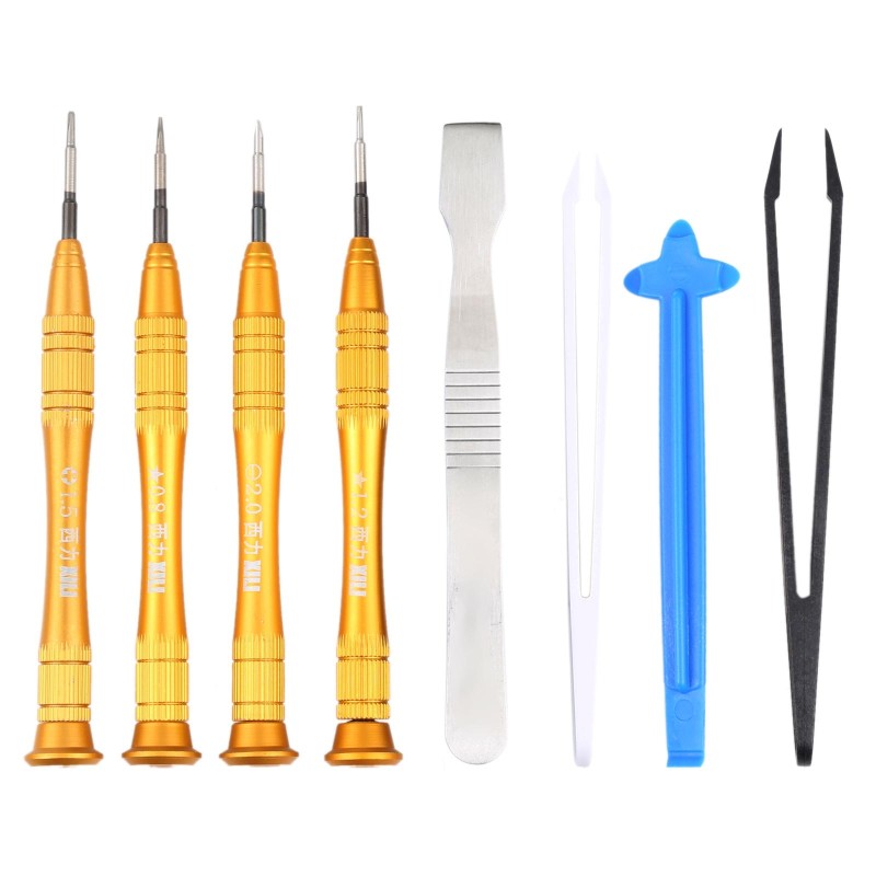 8 in 1 Professional Versatile Screwdrivers Set (Disassemble Rods + Forceps + Screwdriver) for Mobile Phone