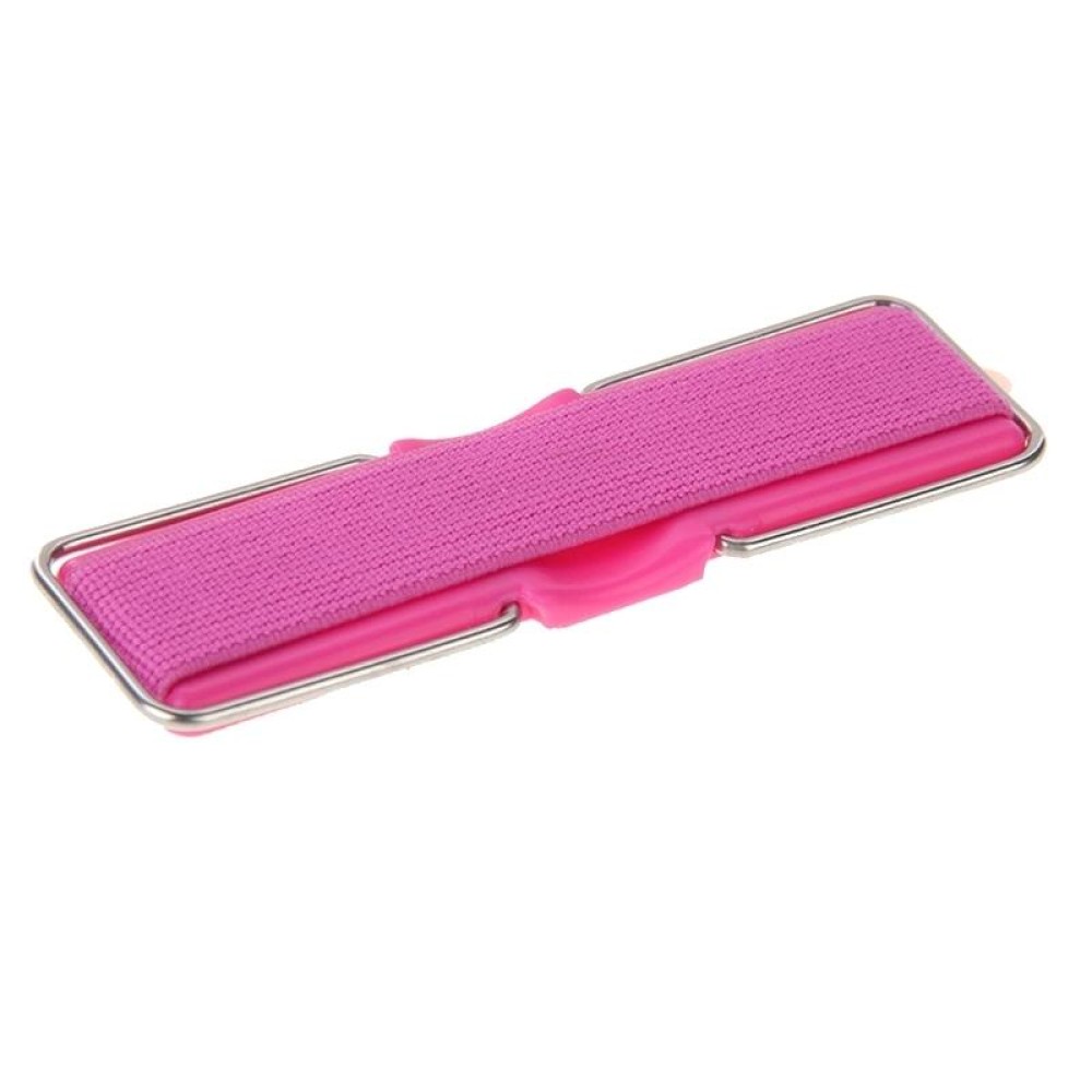 Universal Mini Foldable Holder Stand with Finger Grip(Magenta)