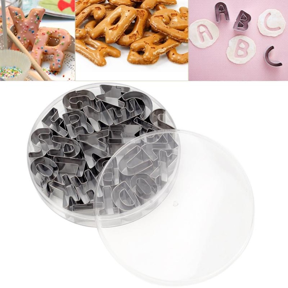 Letters Shape Food Processing Machine for Soft Biscuit Machine / Biscuit Moulds(Silver)