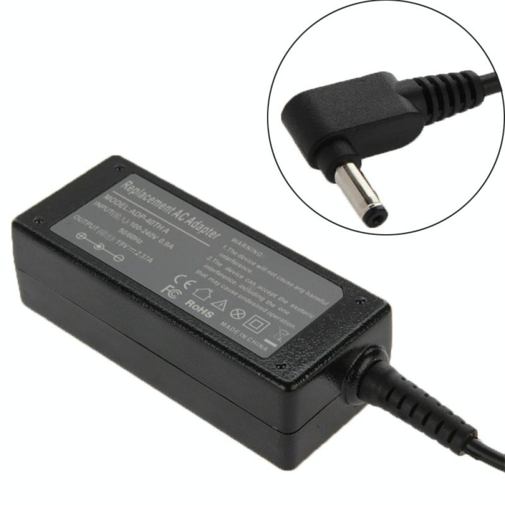 ADP-40THA 19V 2.37A AC Adapter for Asus Laptop, Output Tips: 4.0mm x 1.35mm(UK Plug)