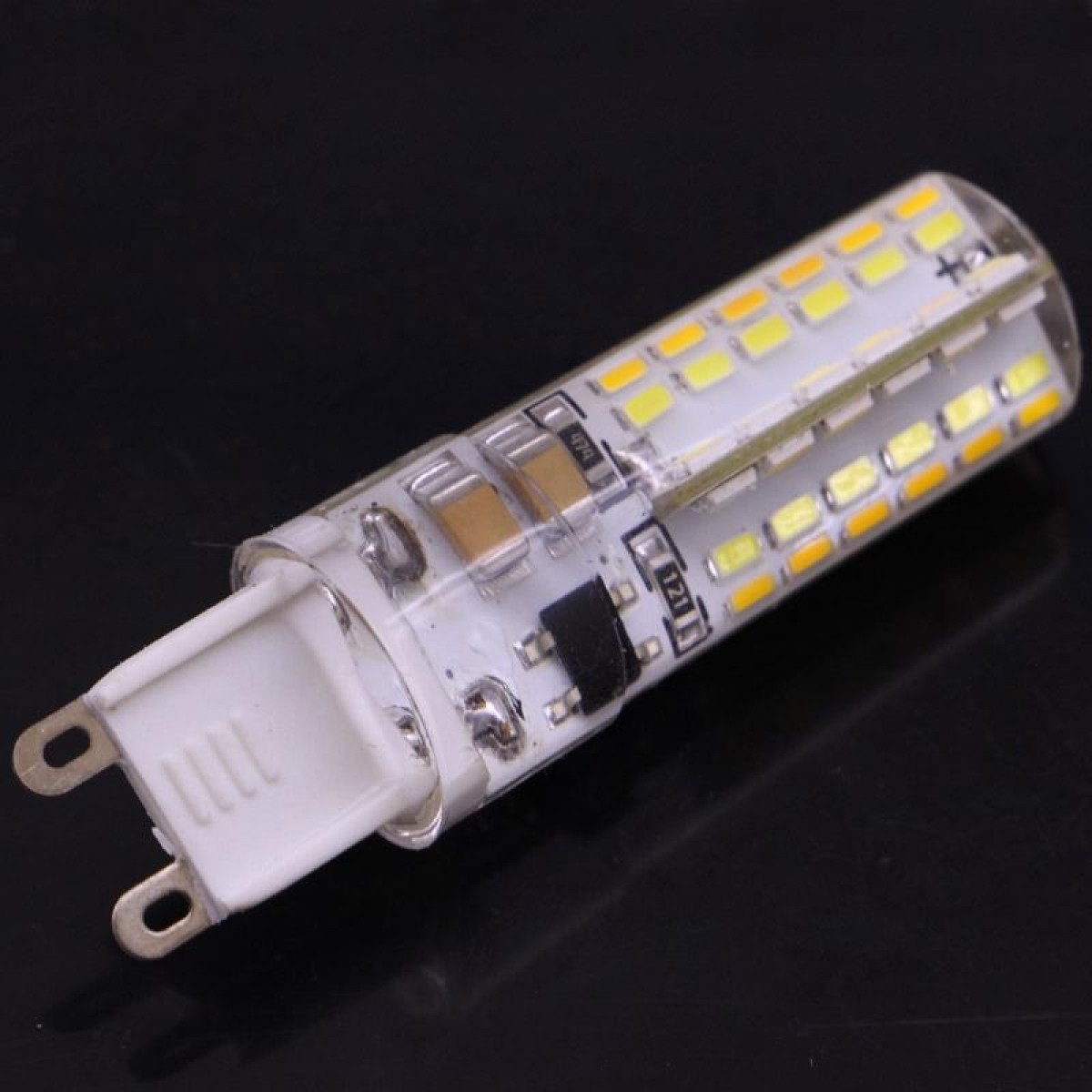 G9 4W SMD 3014 White & Warm White & Neutral White LED Corn Light , 240-260 LM 96 LEDs Color Temperature Adjustable Bulb, AC 220V