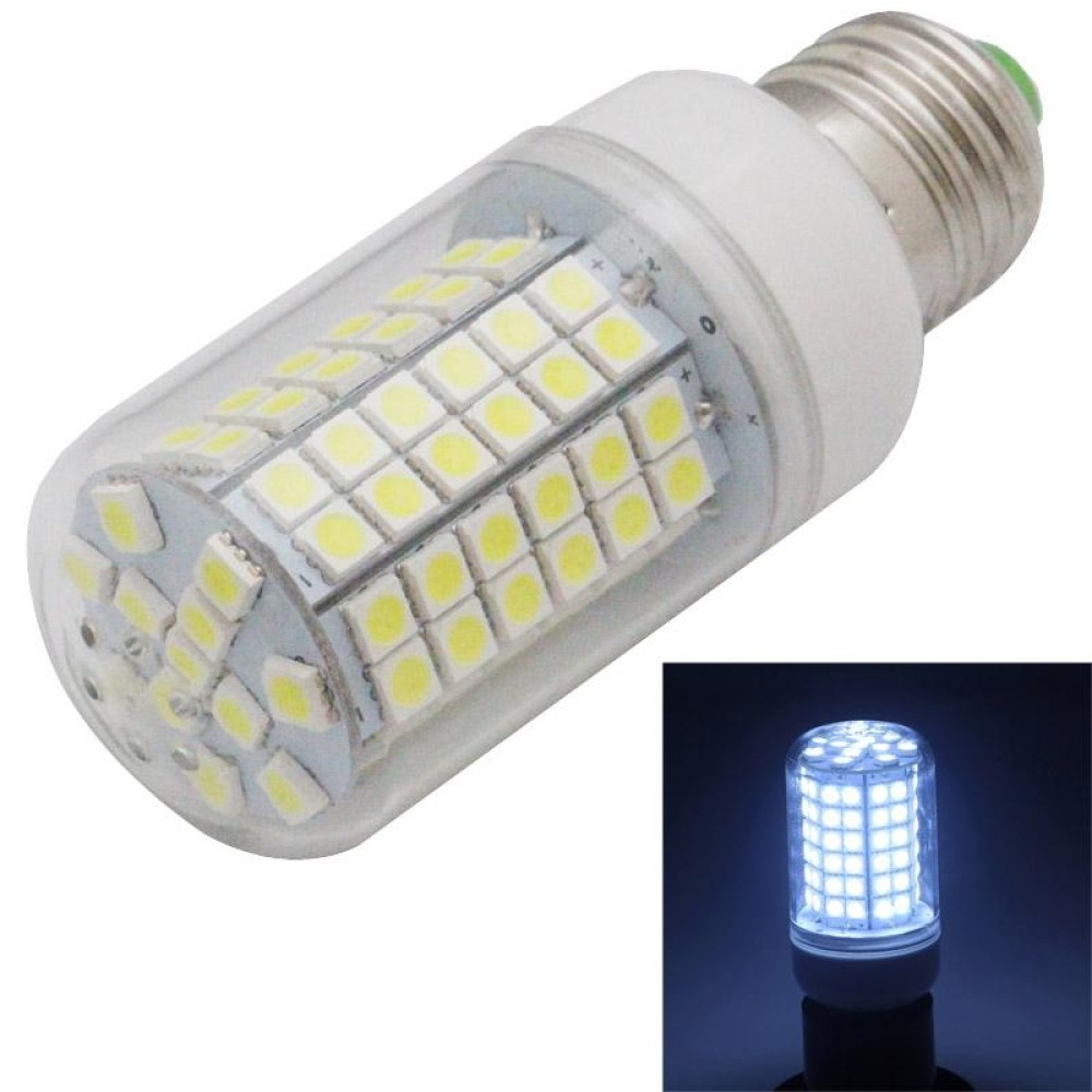 E27 6W White 96 LED SMD 5050 Corn Light Bulb, AC 220V
