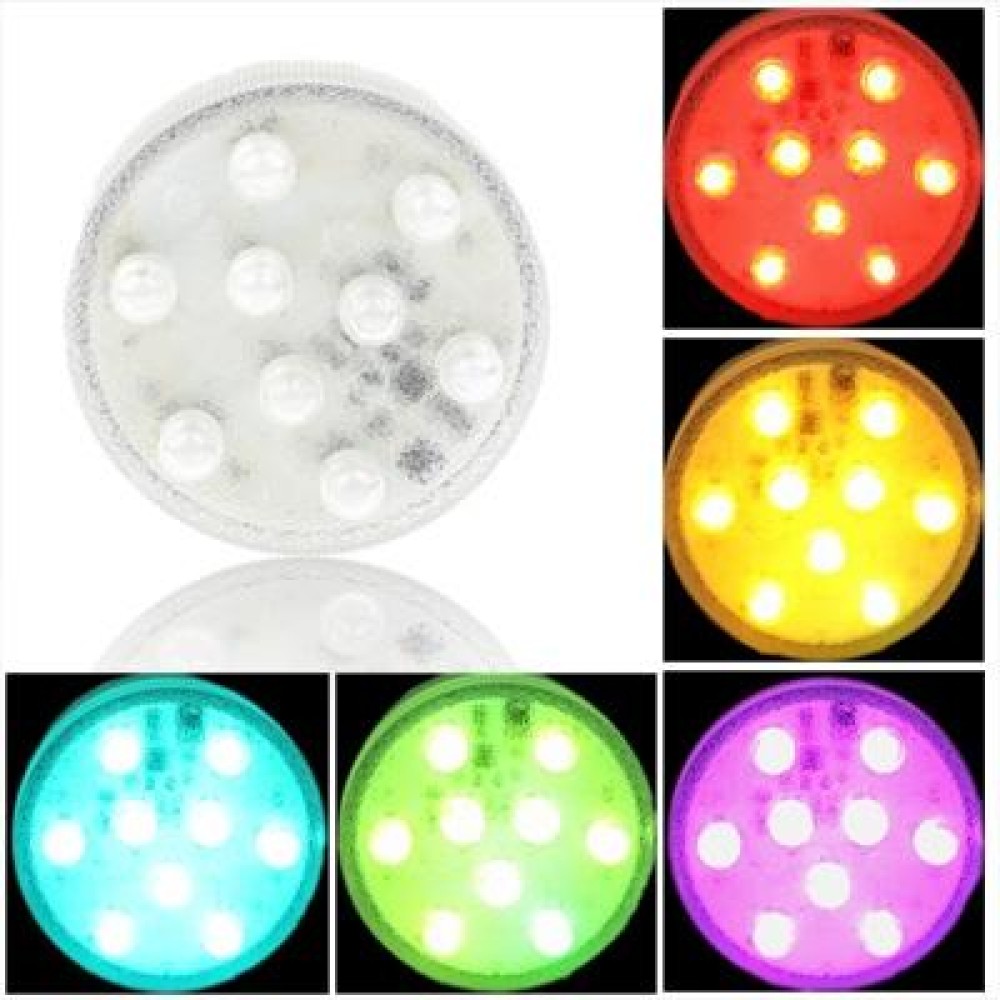 Multi Color Light Bulb, 9 LED, 13 Colors Light, with Remote Control(White)
