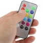 14 LED Multi Color Light with Remote Control(Silver)