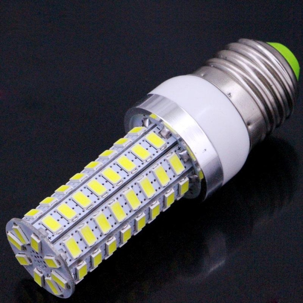 E27 6.0W 520LM Corn Light Bulb, 72 LED SMD 5730, White Light, AC 220V