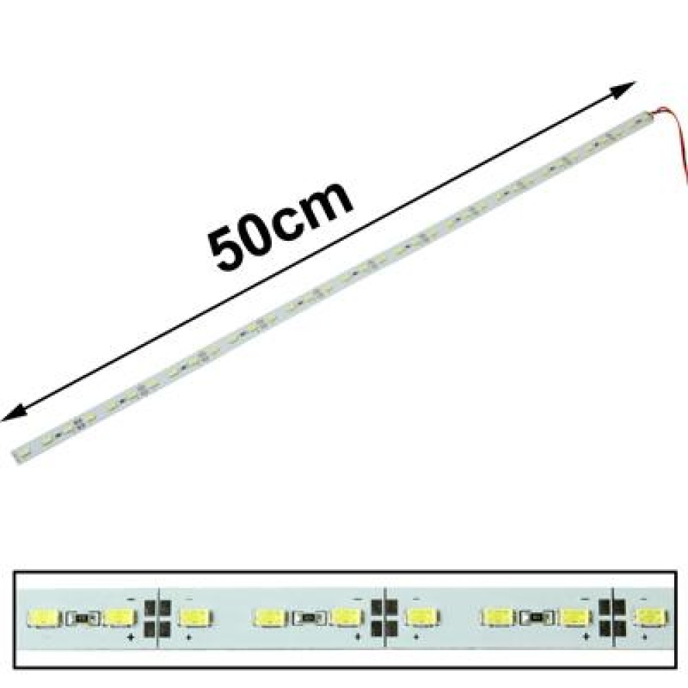 8.5W Bared Panel Aluminum Light Bar, 36 LED 5630 SMD, White Light, Length: 50cm
