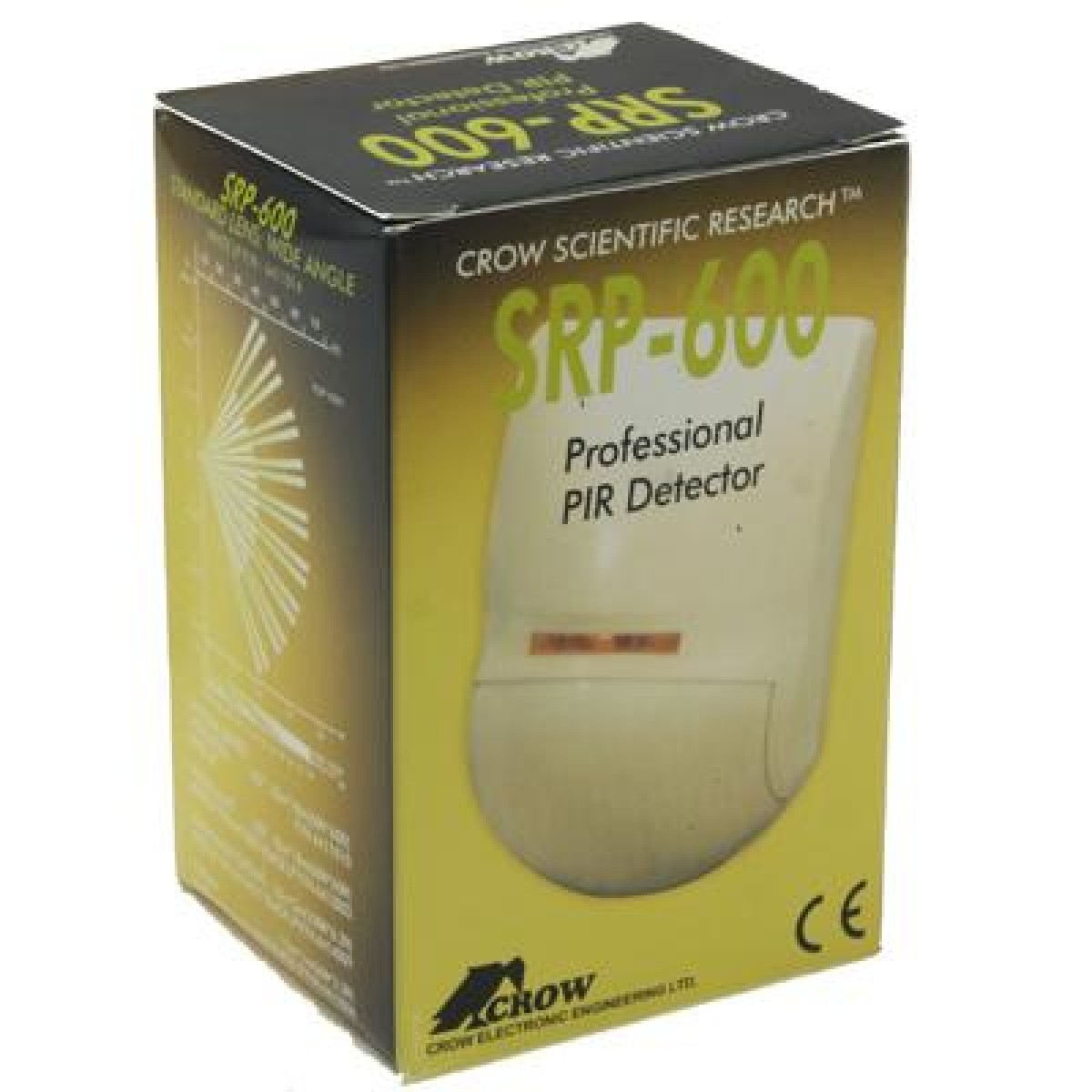 SRP-600 Crow Crystal Vision Technology Alarm Passive Infrared dual Motion Detector