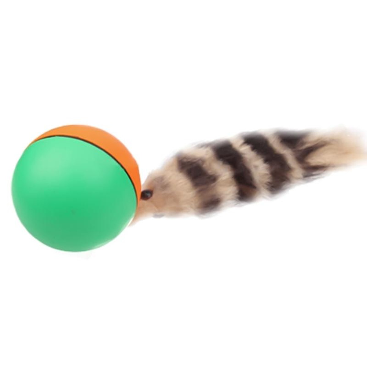 Small Motorized Rolling Chaser Ball Toy for Dog / Cat / Pet / Kid, Random Color Delivery
