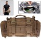Collectable 3P Utility Waist Bag Pack Hand Pouch Pack with Long Strap(Khaki)
