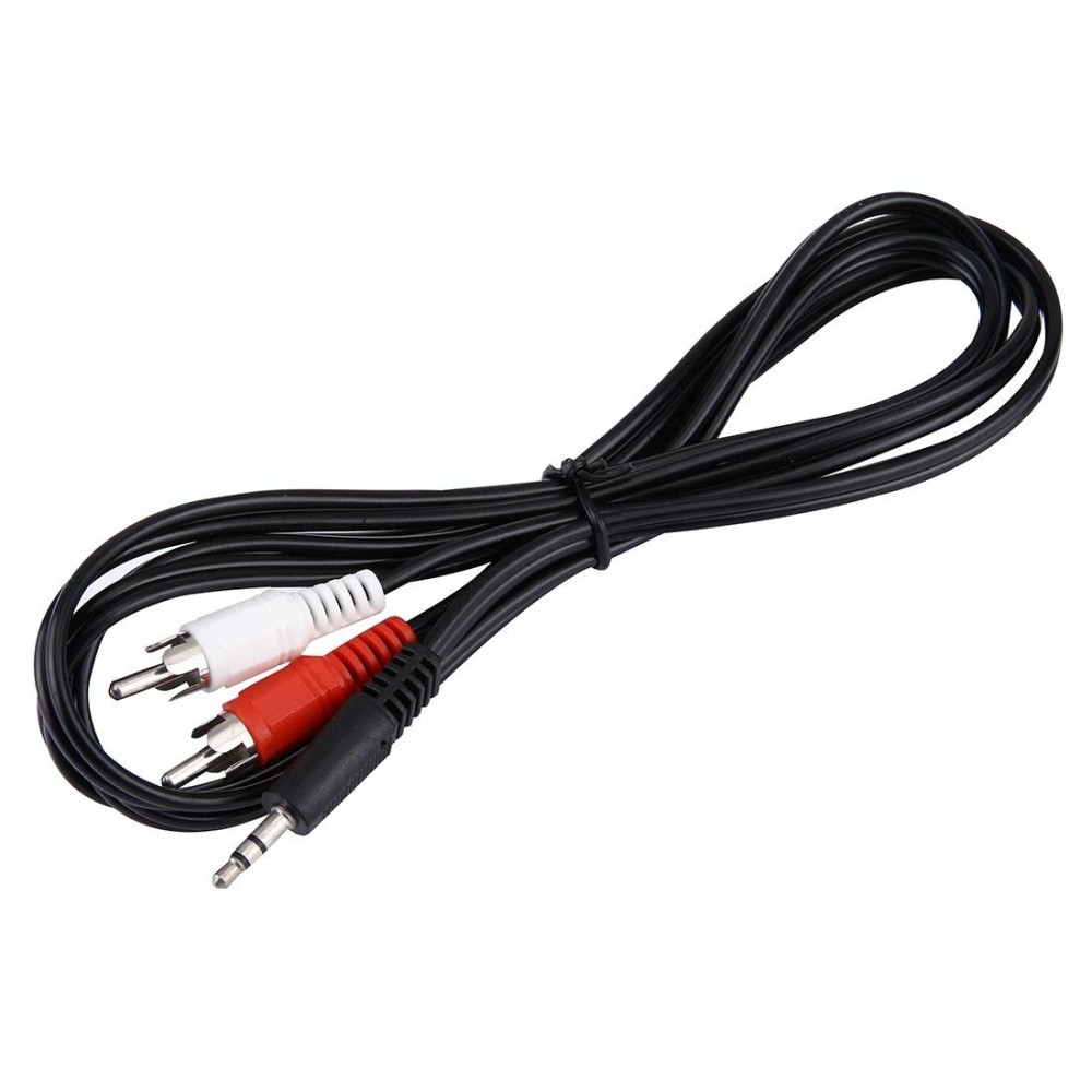 Good Quality Jack 3.5mm Stereo to RCA Male Audio Cable, Length: 1.5m