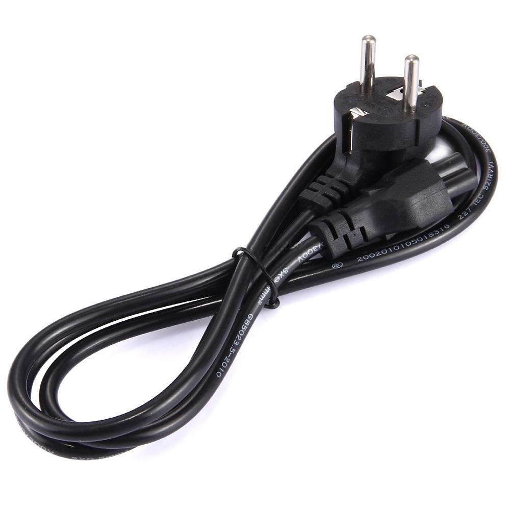 1.2m 3 Prong Style EU Notebook Power Cord
