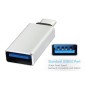 USB 3.0 to USB-C / Type-C 3.1 Converter Adapter(Silver)