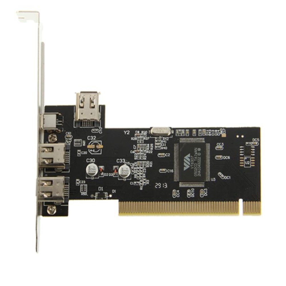 2-Ports Express PCI 1394 Card(Black)
