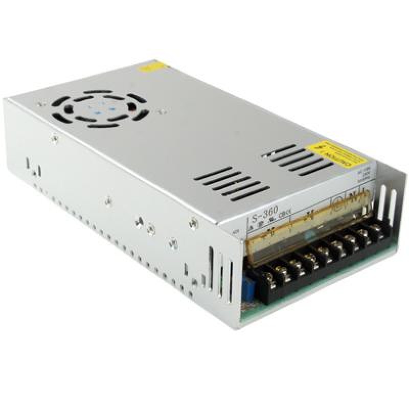(S-400-12 DC 0-12V 33A) Regulated Switching Power Supply (Input: AC 100~130V/200~240V),  Dimension(LxWxH):215x115x50mm