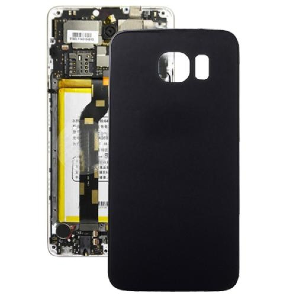 For Galaxy S6 Original Battery Back Cover (Black)
