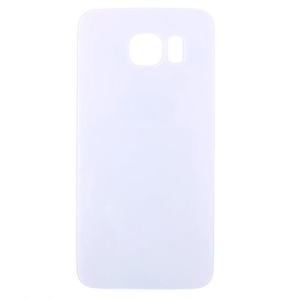 For Galaxy S6 Original Battery Back Cover (White)