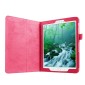 Litchi Texture Horizontal Flip Solid Color Smart Leather Case with Two-folding Holder & Sleep / Wake-up Function for Galaxy Tab S2 9.7 / T815(Magenta)