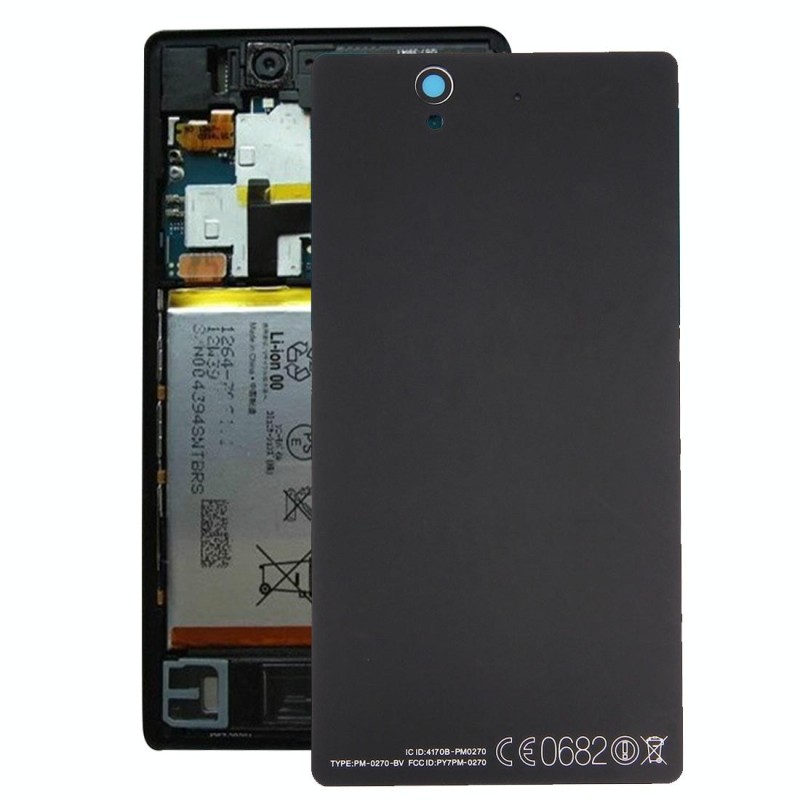 Aluminium  Battery Back Cover for Sony Xperia Z / L36h(Black)
