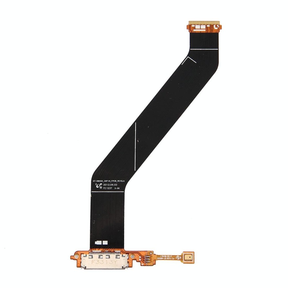 For Galaxy Note (10.1) / N8000 / P7500 High Quality Tail Plug Flex Cable