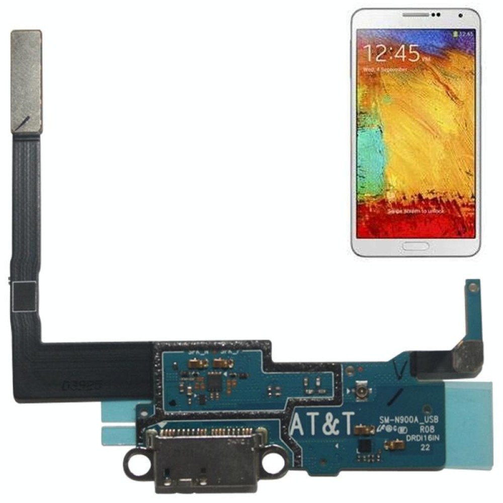 For Galaxy Note III / N900A Original Tail Plug Flex Cable
