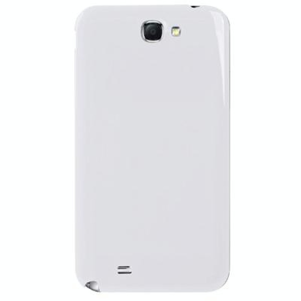 For Galaxy Note II / N7100 Original Plastic Back Cover with NFC (White)