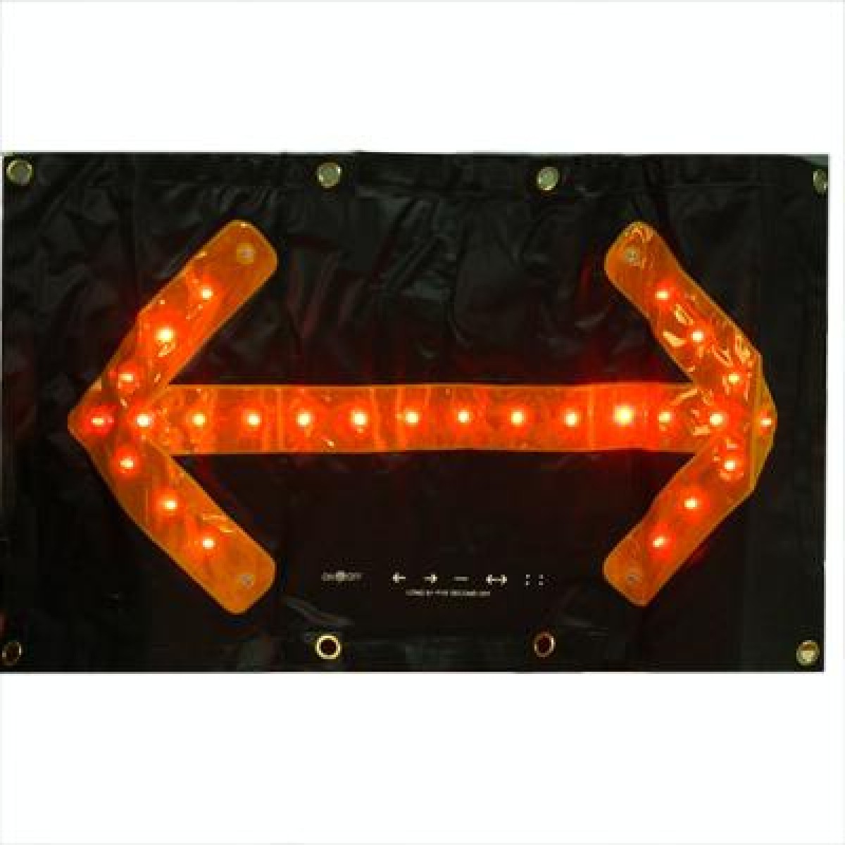 30 LED Car Safety Hazard Traffic Two-way Arrow Direction with Key Indicator Switch Signal Sign