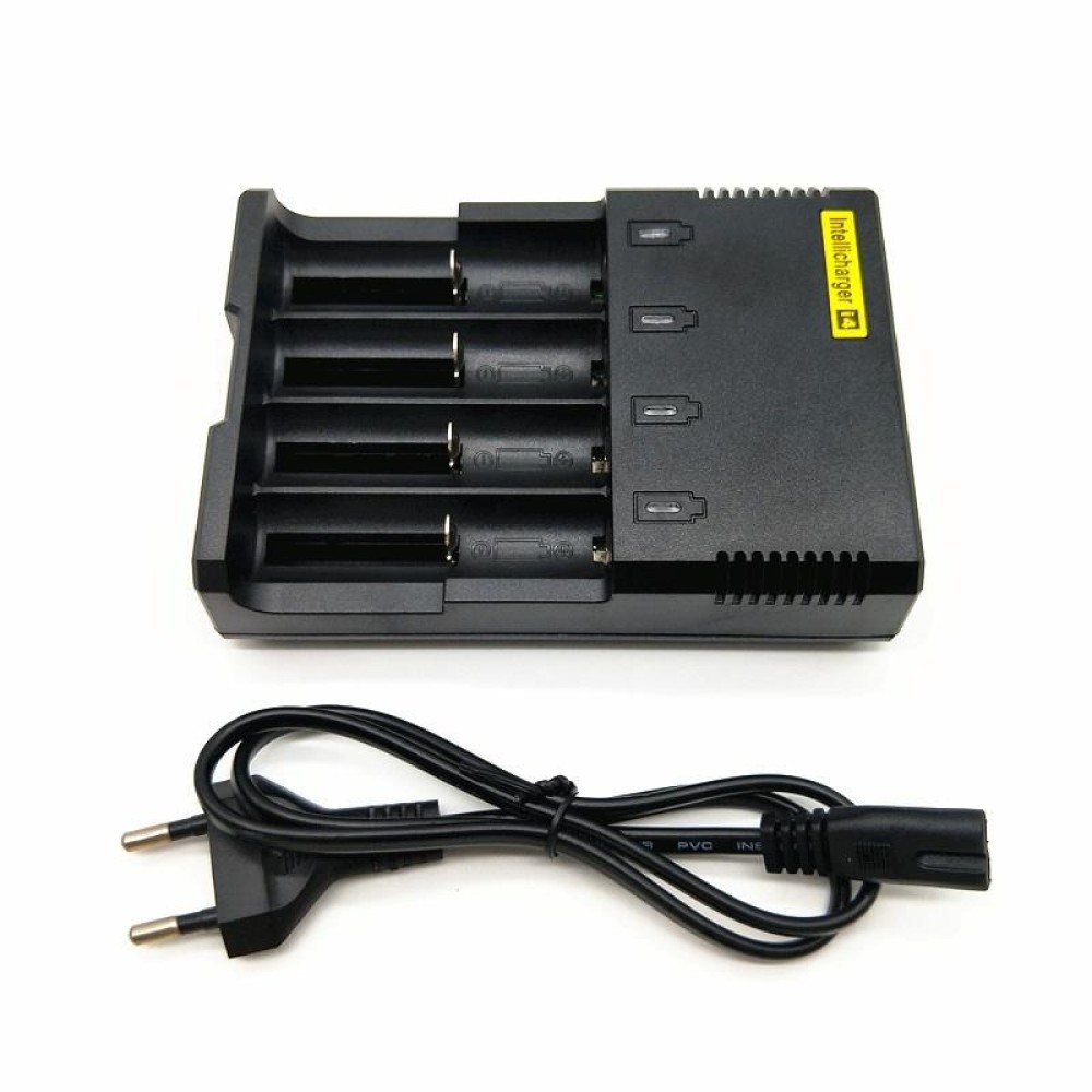 Universal Lithium Battery Charger for 26650 / 22650 / 18650 / 17670 / 18490 / 17500 / 17335 / 16340 / 14500 / 10440 (100V - 240V)(Black)