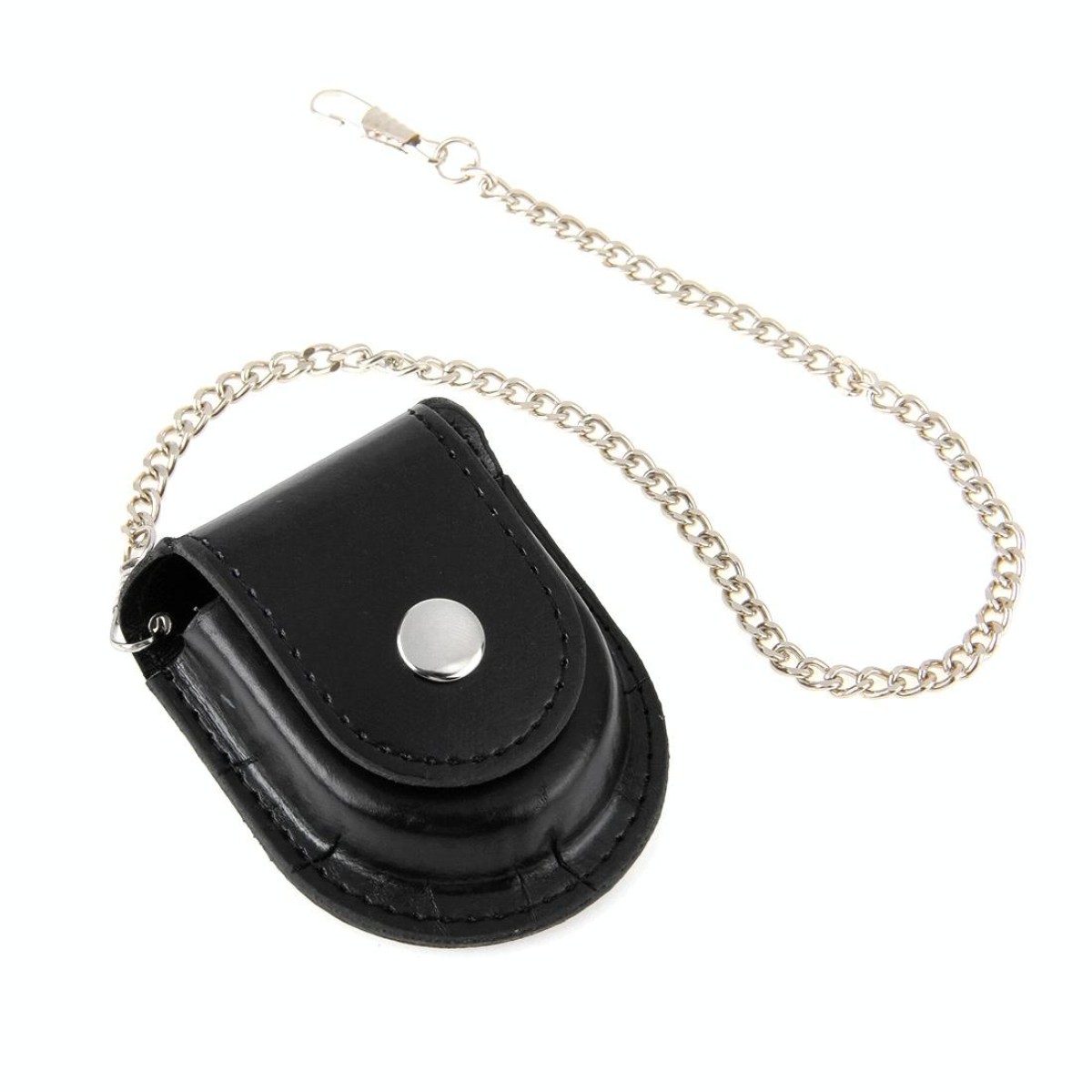 Retro Pocket Watch Holster / Leather Pouch / Belt Bag with Chain
