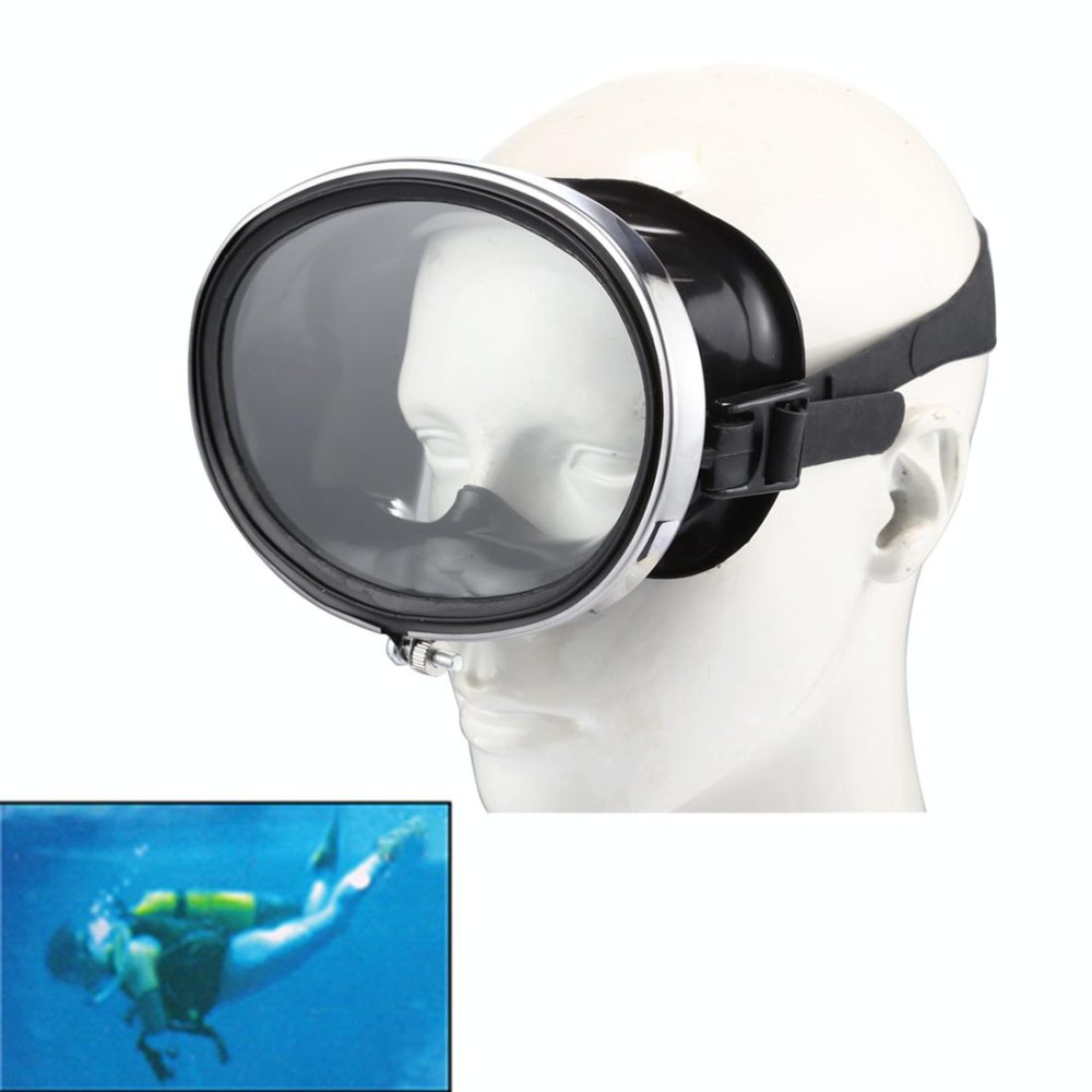Standard Wide View Floating Goggles Dive Fitting(Black)