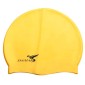 Pure Color Style Elastic Silicone Swimming Cap / Swimming Hat, SC302(Yellow)