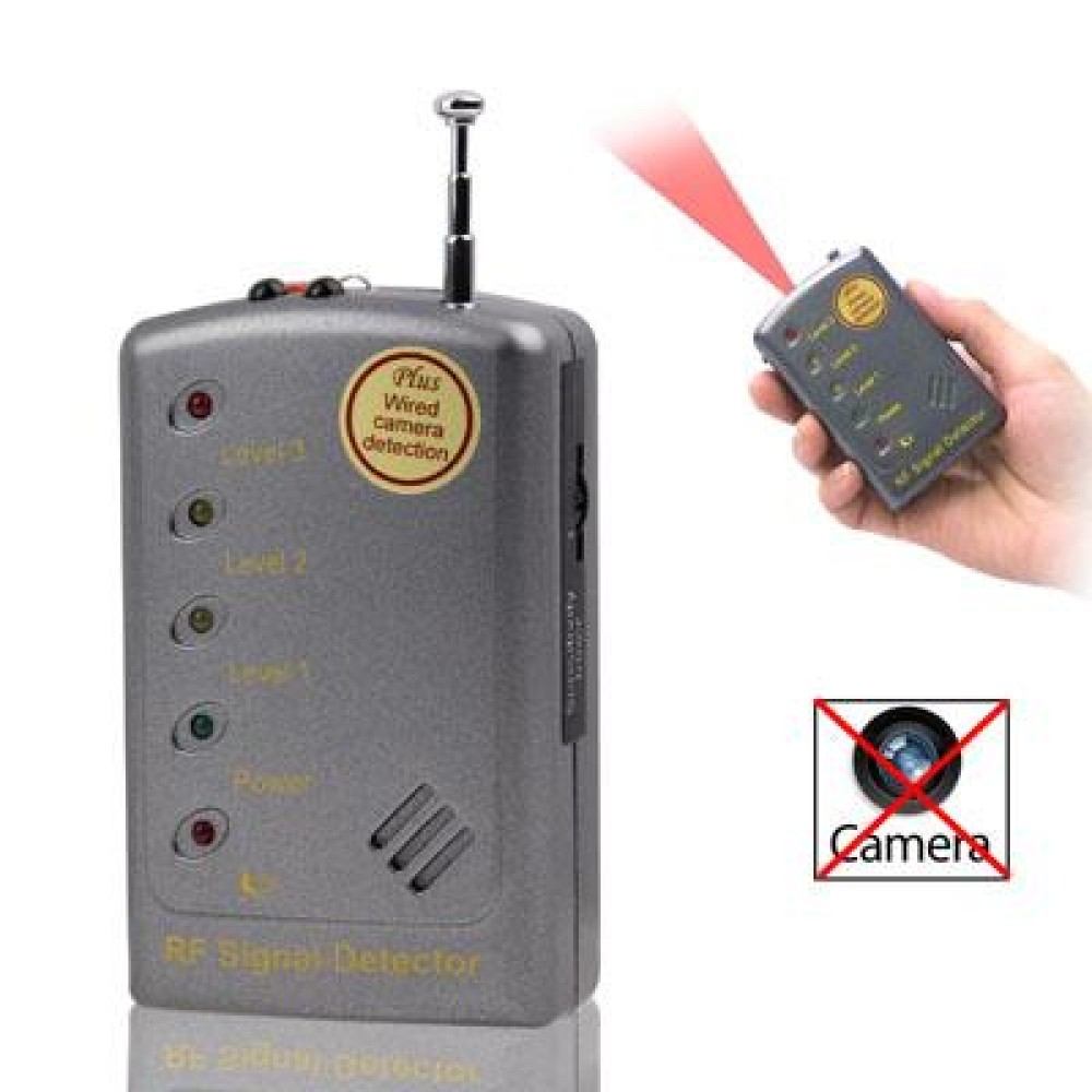 Superior Sensitivity RF Signal Detector / Digital Signals of Bluetooth / WLAN / Wi-Fi with Analog / Digital Select Switch (SH-055GRV)(Grey)