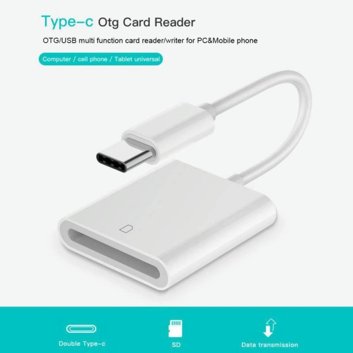 USB-C / Type-C to SD Card Camera Reader Adapter