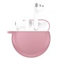 For Huawei FreeBuds 3 Silicone Wireless Bluetooth Earphone Protective Case Storage Box(Pink)